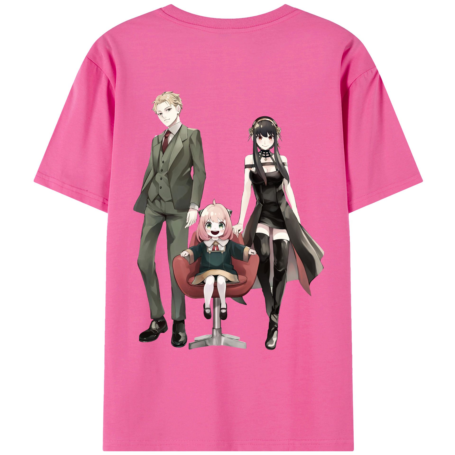 （画像用） SPY×FAMILY间谍家家酒 レディース半袖Tシャツ(バックプリント)